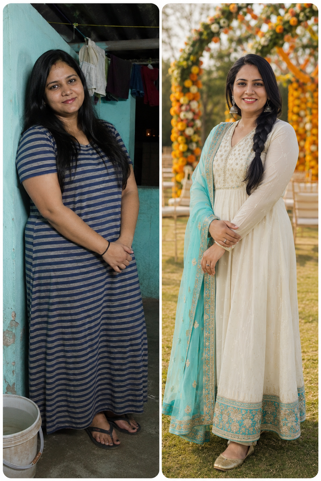Real woman transformation result 4